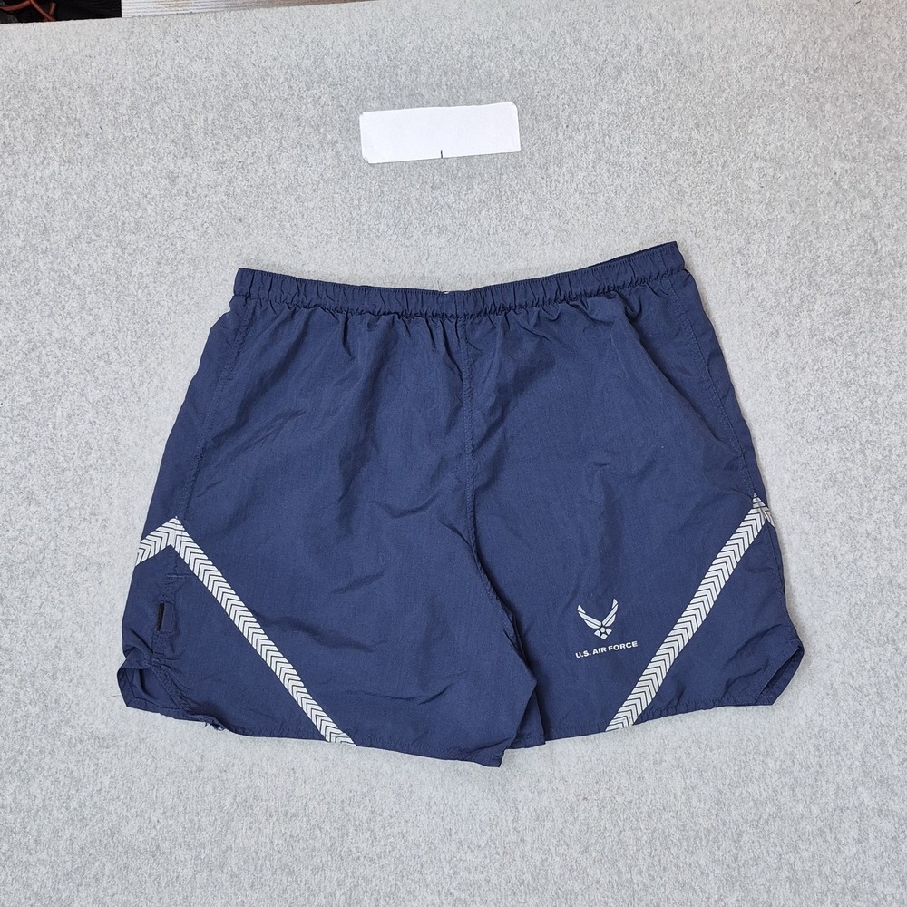 US Air Force Women Shorts 2XL‎ Navy Blue Embroidered Trunks US Air Force